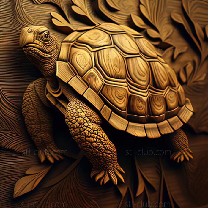 3D model st Kiki turtle famous animal (STL)